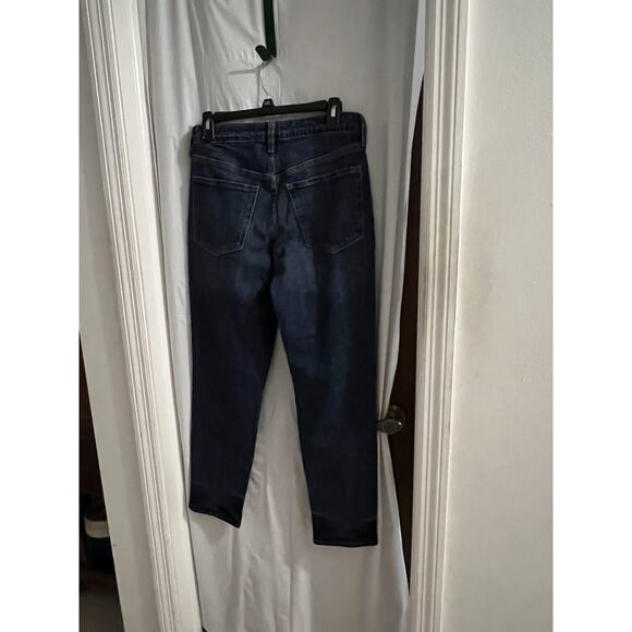 Old Navy OG Straight High rise Jeans Sz 6 Secret Smooth Pockets Cotton Hemp NWT - Picture 3 of 4